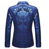 Costume Homme Disco Bleu Année 60