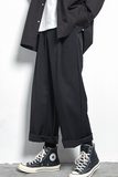 Pantalon Noir Coupe Droite Y2K