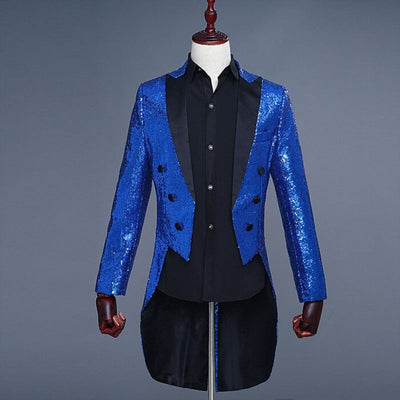 costume-annee-70-disco-paillettes-bleu
