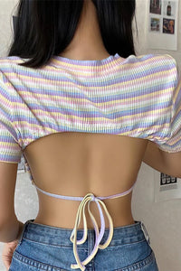 crop-top-arc-en-ciel