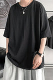 T Shirt Noir Oversize Y2K