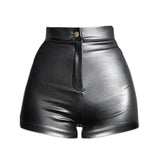 mini-short-cuir