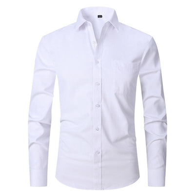 chemise-blanche-annee-70-homme