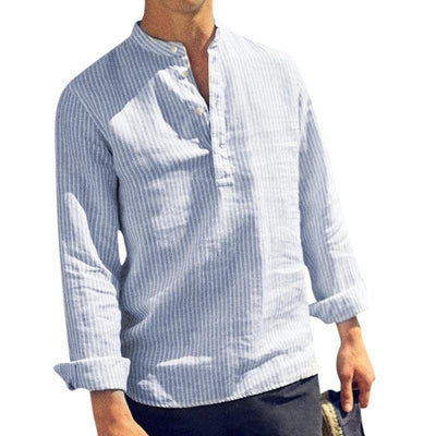 chemise-henley-decontractee-manches-longues-annee-90