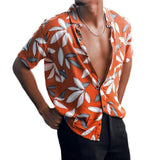 Chemise hawaïenne pour homme Cardigan de plage année 90