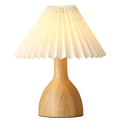 lampe-table-bois-design-annee-70