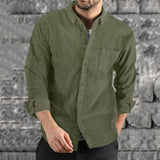 Chemise année 90 couleur unie style chic