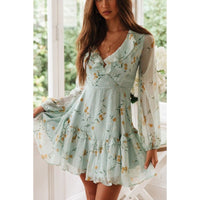 Robe Bohème Imprimé Floral - boutique-hippie.fr