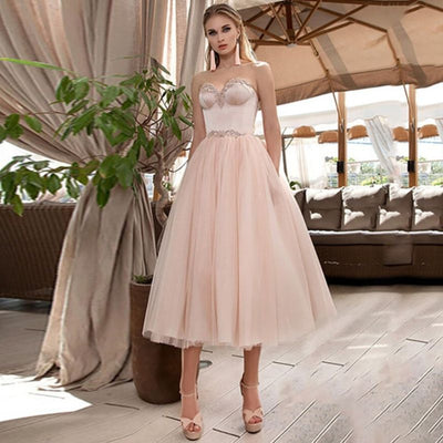 robe-mariee-rose-poudree-annee-50