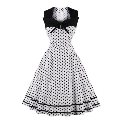 robe-annee-90-noir-et-blanc