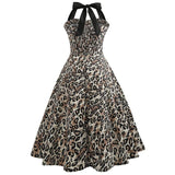 robe-vintage-annees-90-leopard