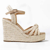 Bohemian 2000s Style Wedge Sandals 